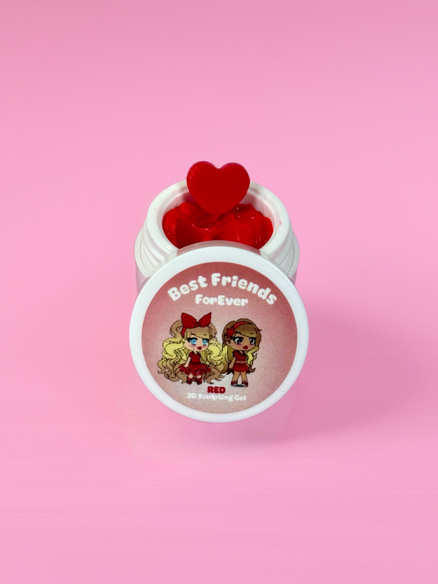 ✨NEW✨B.F.F~ Red 3D Sculpting Gel