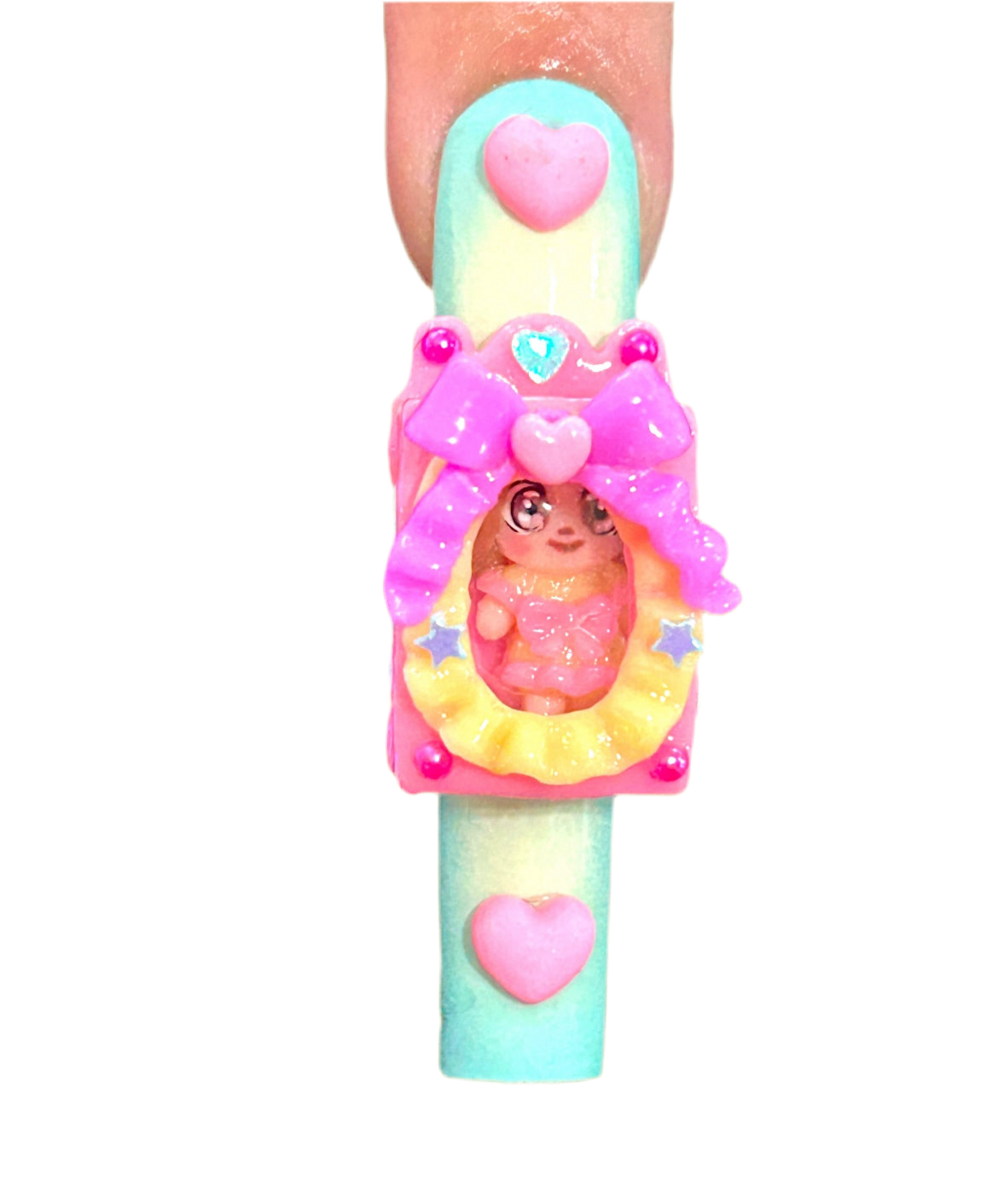 Baby Doll Nail Charm Set. 11pc~Nail Charms~Liquid Nail Charm