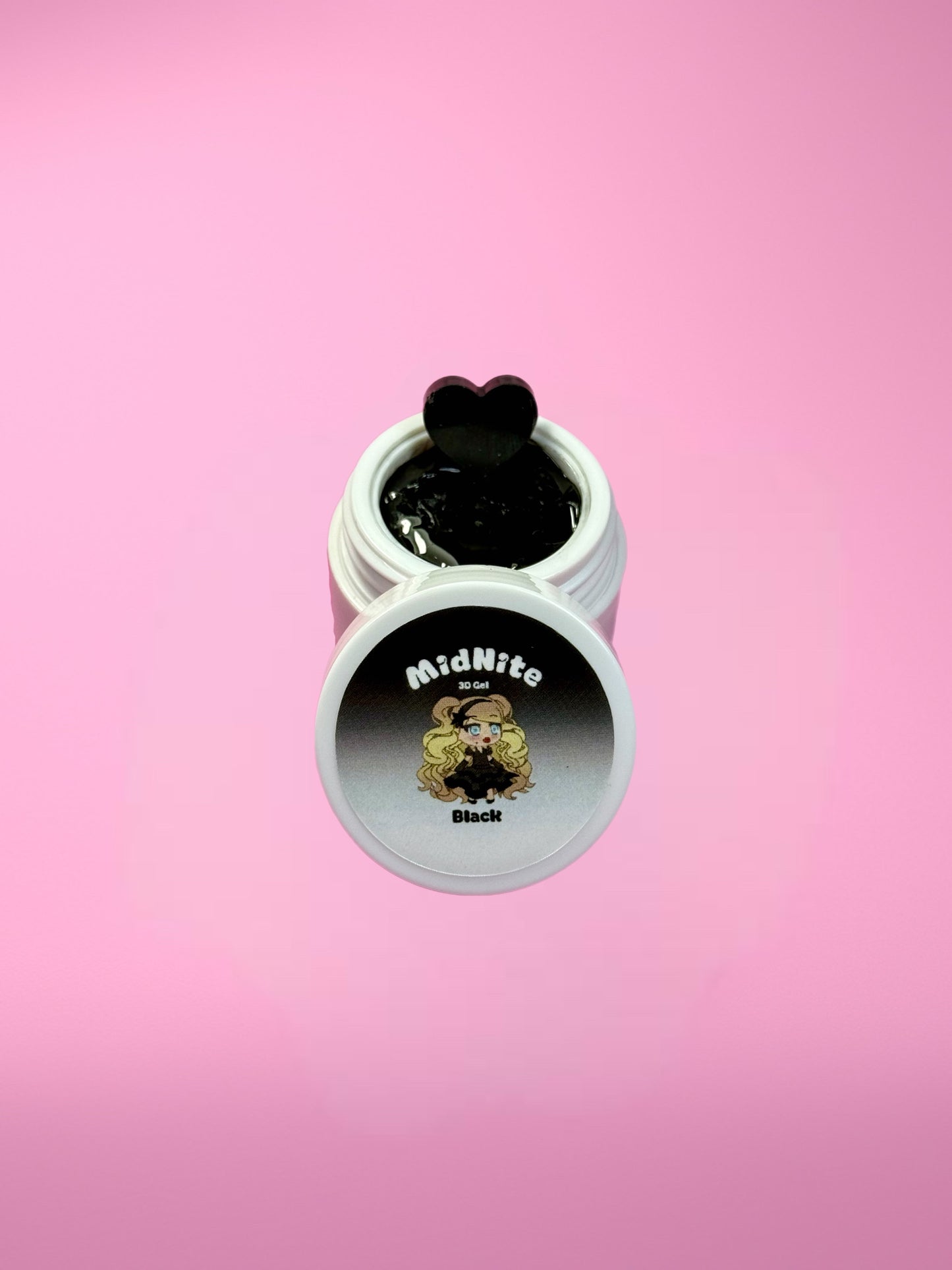 ✨New✨ Midnight Black 3D Gel