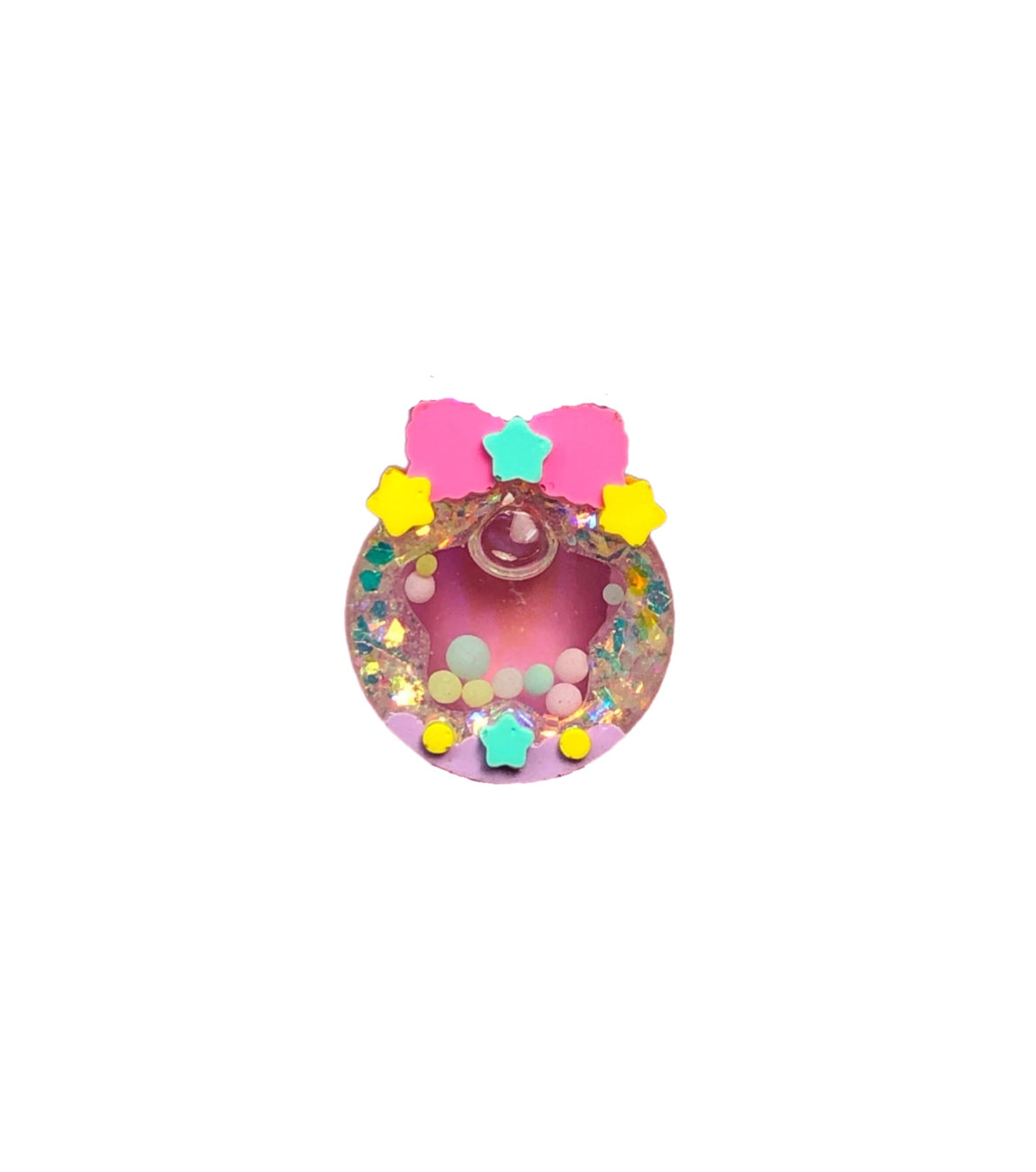 Kawaii Aqua Nail Charm (small size). ~2pc set