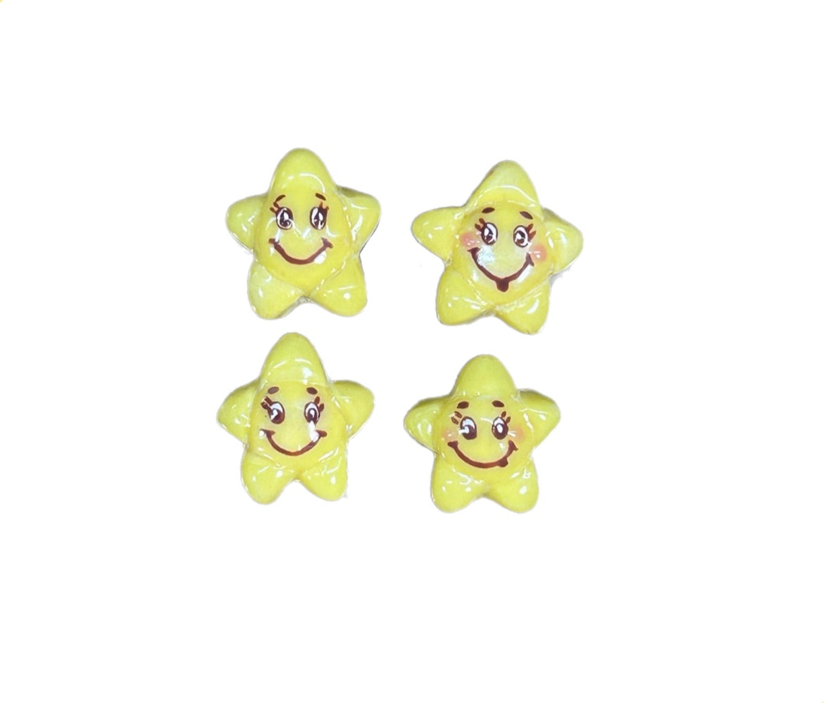 Teddy Bear Nail Charm Set ~6pc