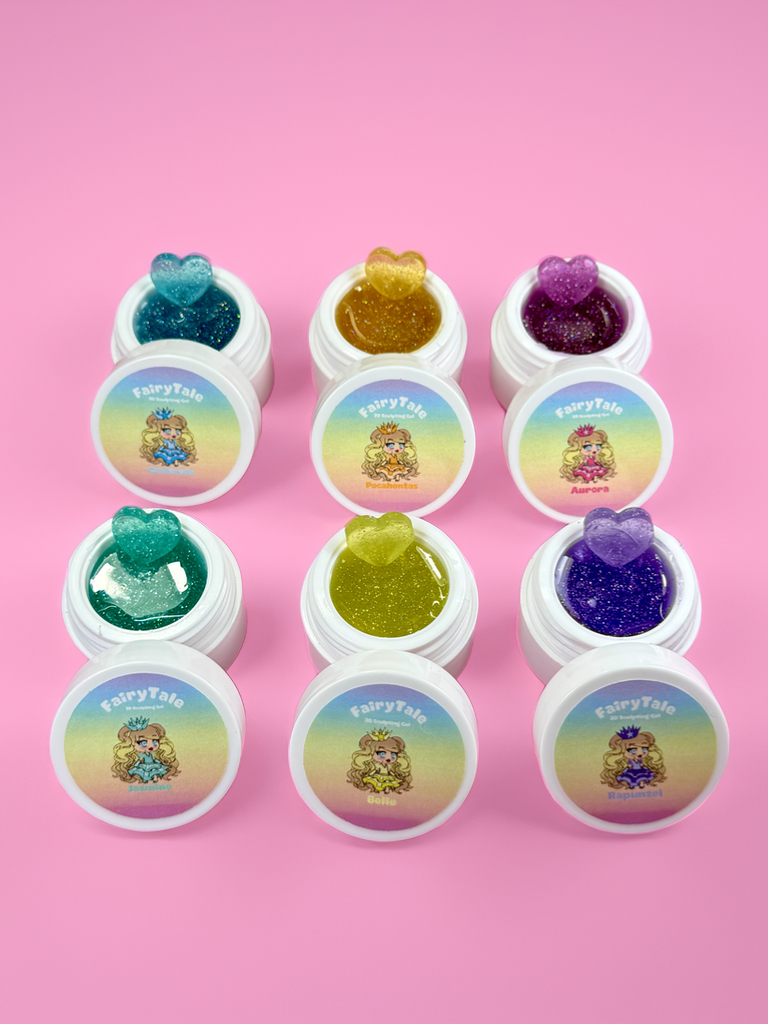 ✨New✨ FairyTale 3D Gel ~ Full 6pc Collection