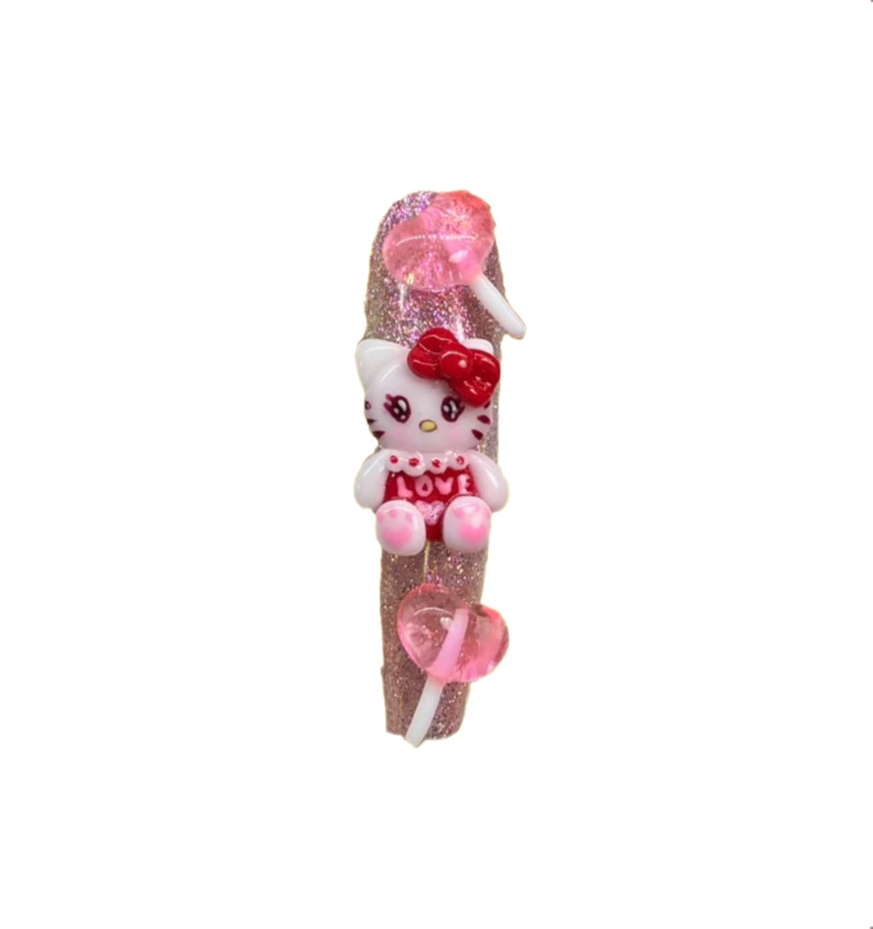 Valentines Kawaii Nail Charms ~12Pc Set