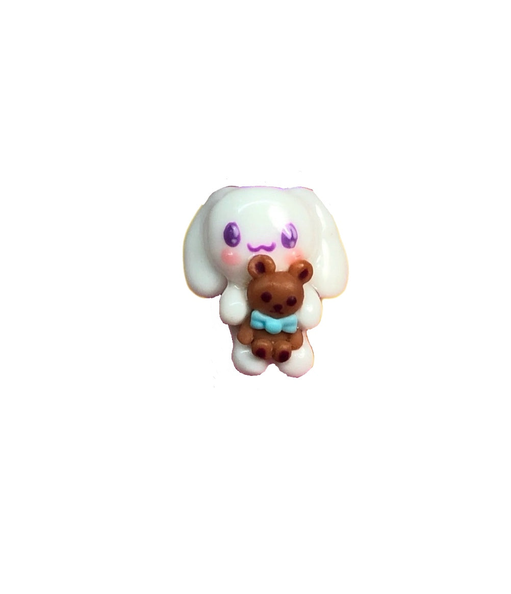 Teddy Puppy Nail charm set ~2pc