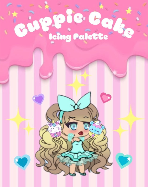 ✨ COMING SOON✨ Cuppie Cake Icing Gel ~ 12 color Palette