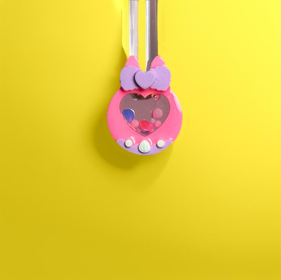 Kawaii Liquid Nail Charms 2pc size Large (custom colors available)~Nail Charms