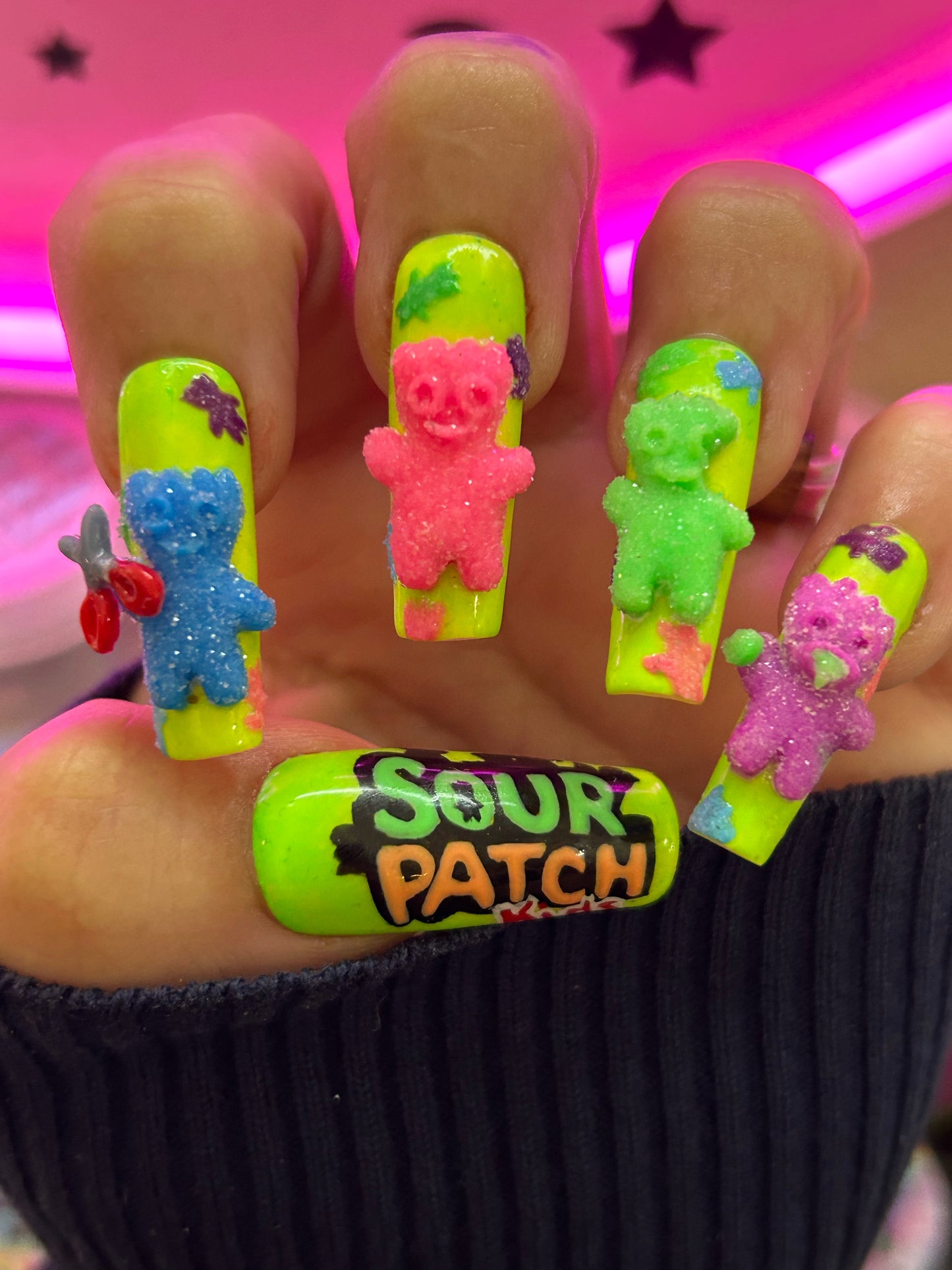 Candy Nail Charms set ~4pc