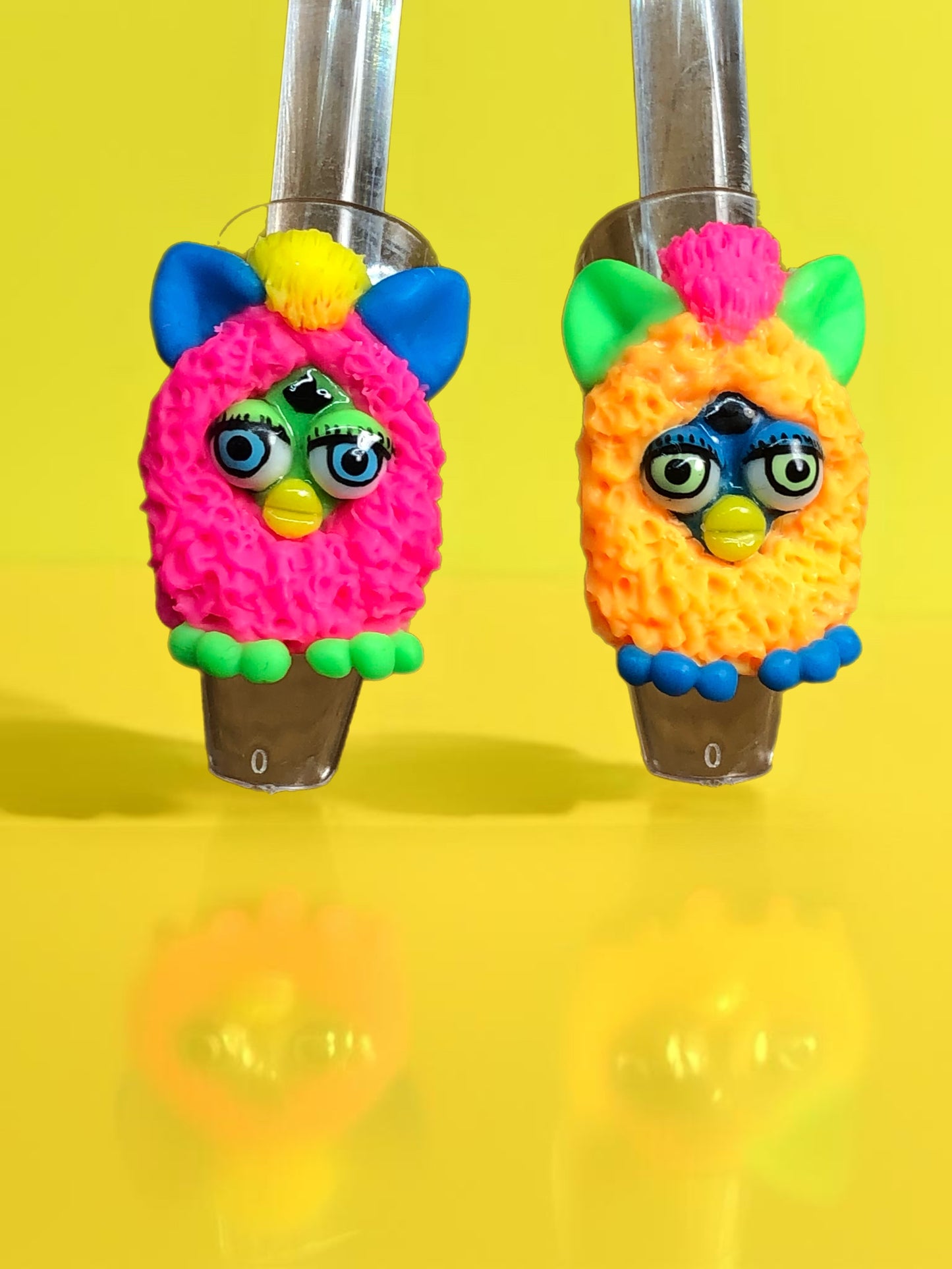 Furry Toy Nail Charms ~2pc