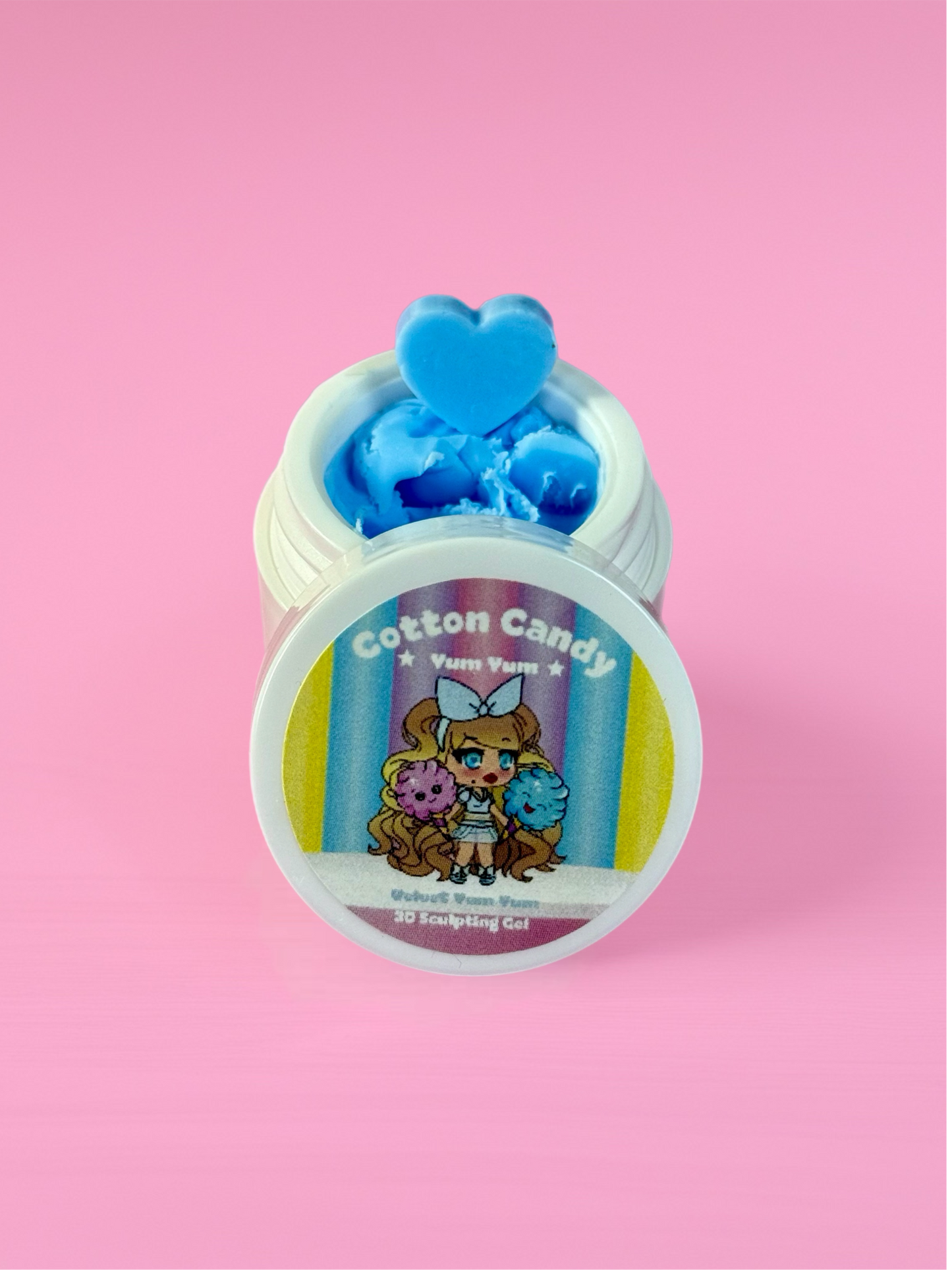 ✨NEW✨ Velvet Yum Yum ~ Cotton Candy Pastel 3D Sculpting Gel