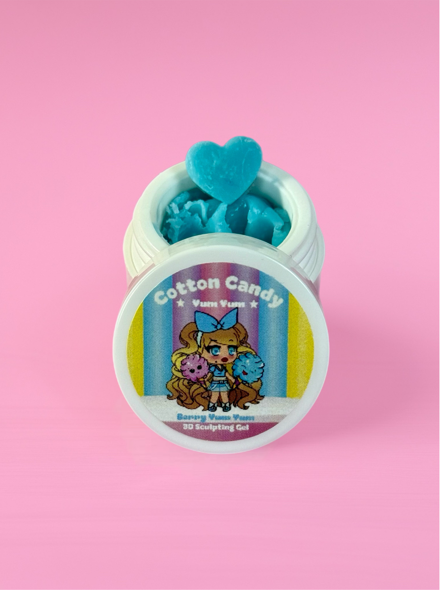 ✨NEW✨ Berry Yum Yum Cotton~Candy Pastel 3D Sculpting Gel