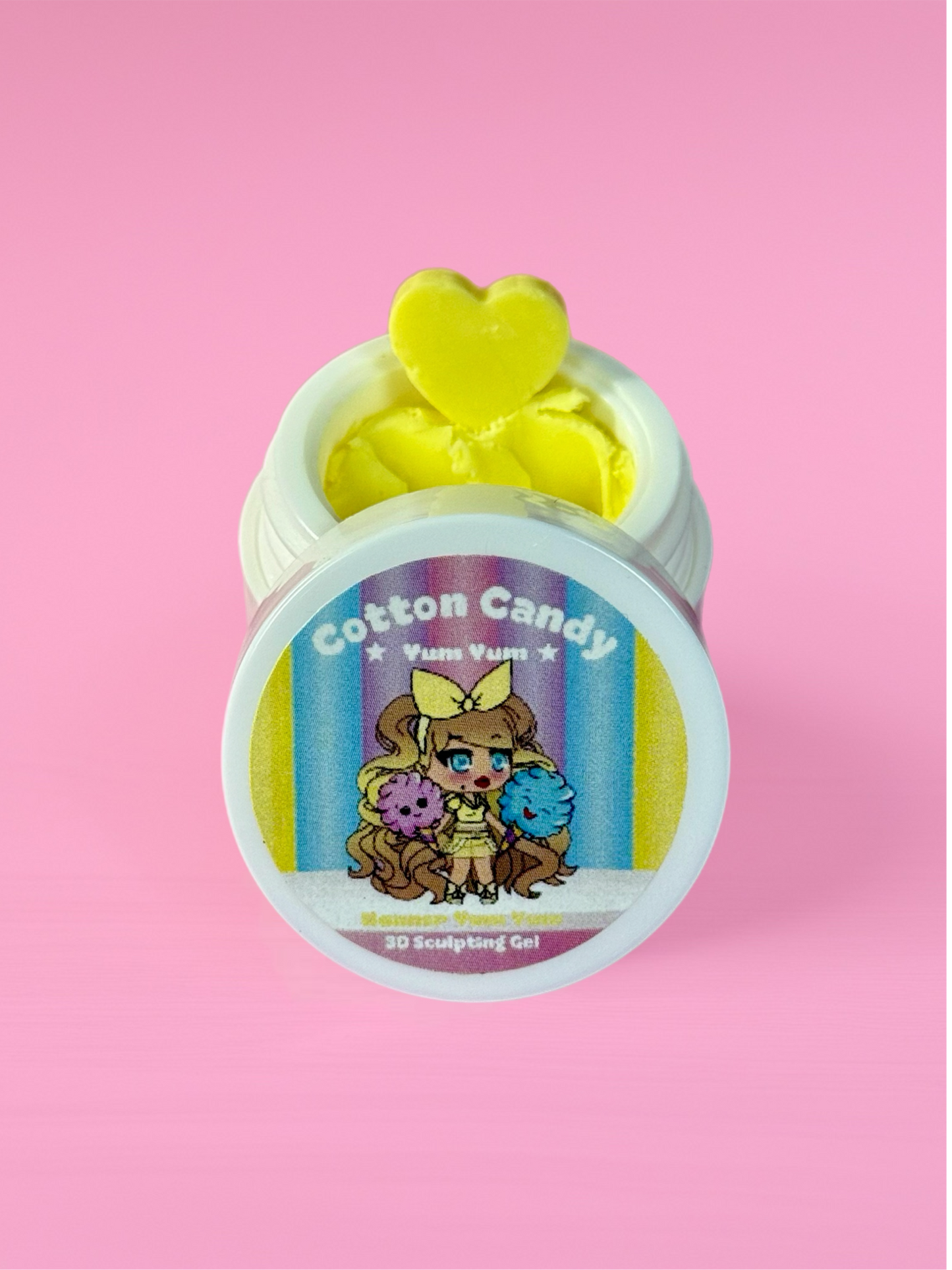 ✨New✨Nanner Yum Yum~ Cotton Candy Pastel 3D Sculpting Gel