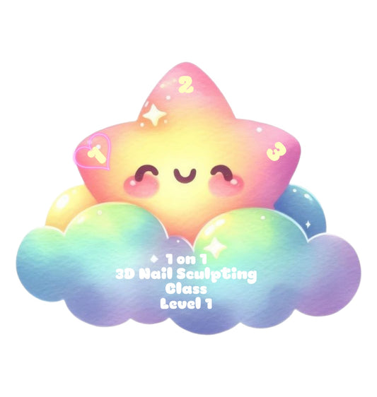 ✨Level 1✨~3D sculpting Class Beginner🍬