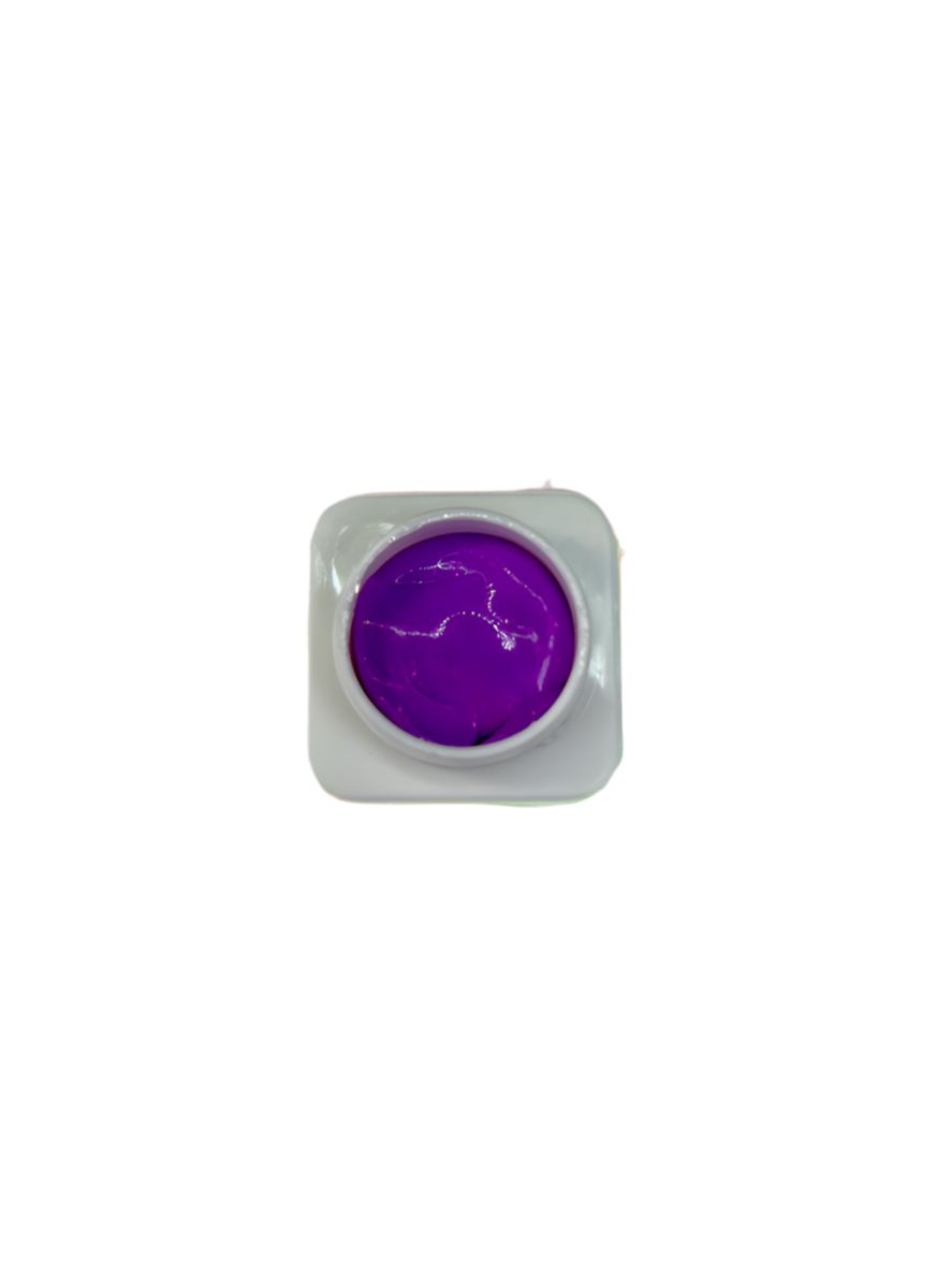 Neon Candy sculpting Gel 5ML #5 Grape-A-Licious ~Neon Lavender Purple ( Glow in the dark)