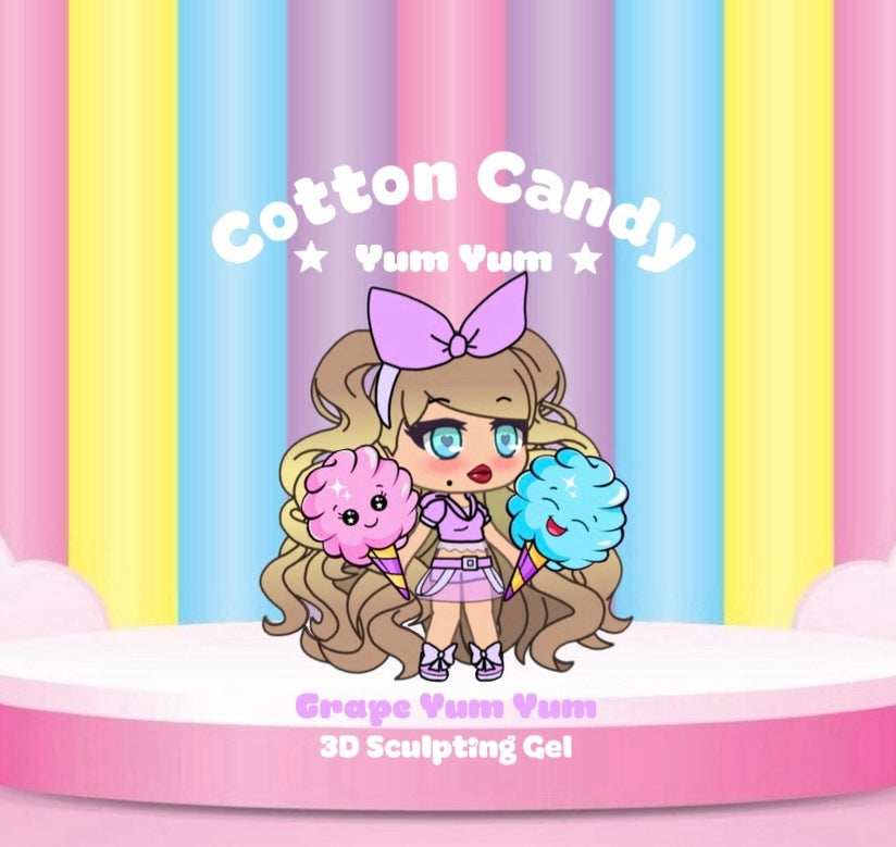 ✨Coming Soon✨ Cotton Candy YumYum 3D Sculpting Gel Collection