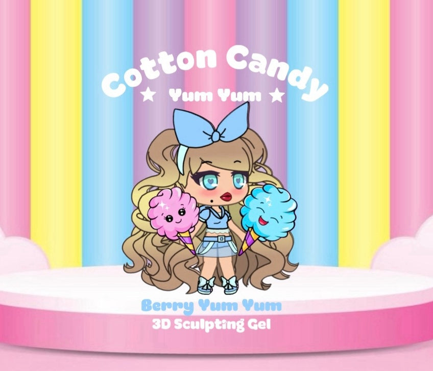 ✨Coming Soon✨ Cotton Candy YumYum 3D Sculpting Gel Collection