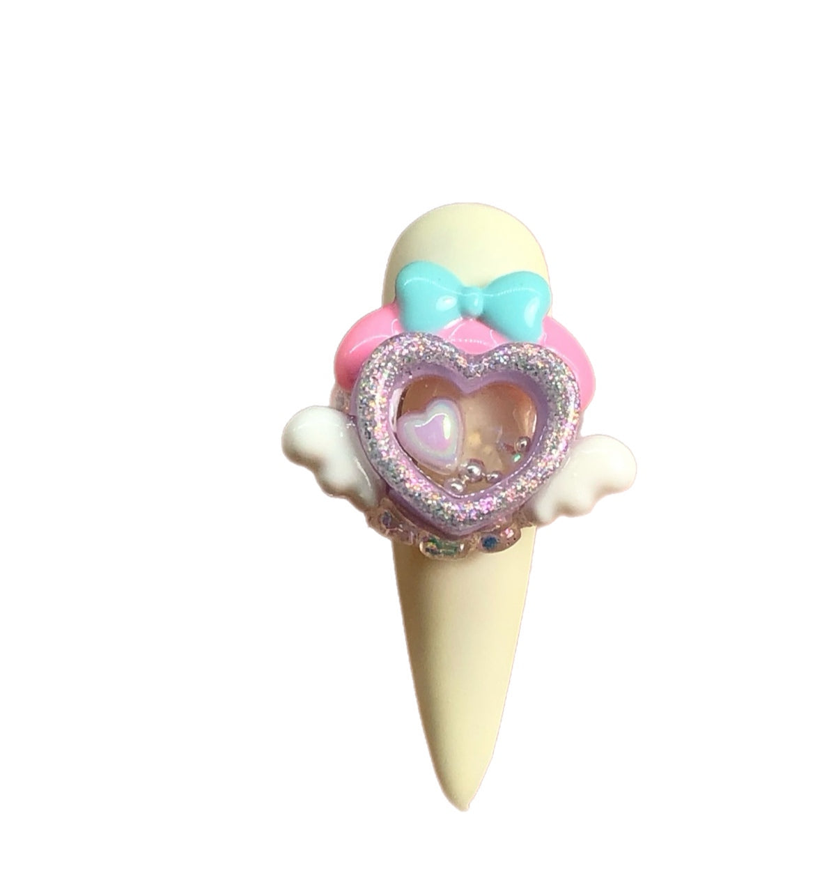Sweet Bunny Liquid Nail Charm Set ~10 piece set~Nail Charms