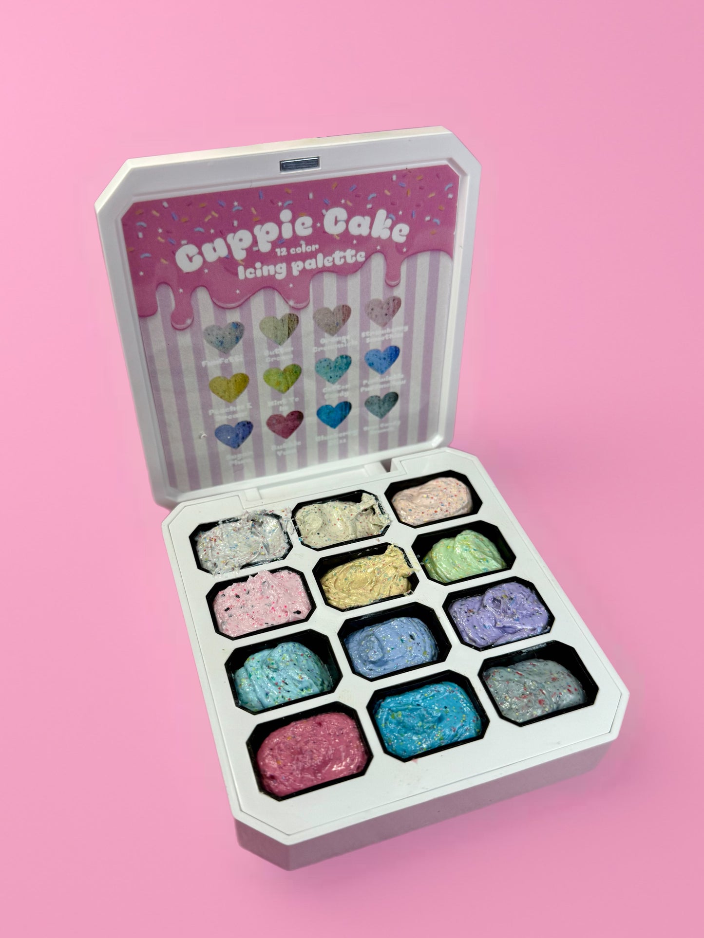 ✨ COMING SOON✨ Cuppie Cake Icing Gel ~ 12 color Palette