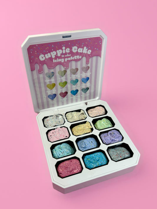 ✨ COMING SOON✨ Cuppie Cake Icing Gel ~ 12 color Palette