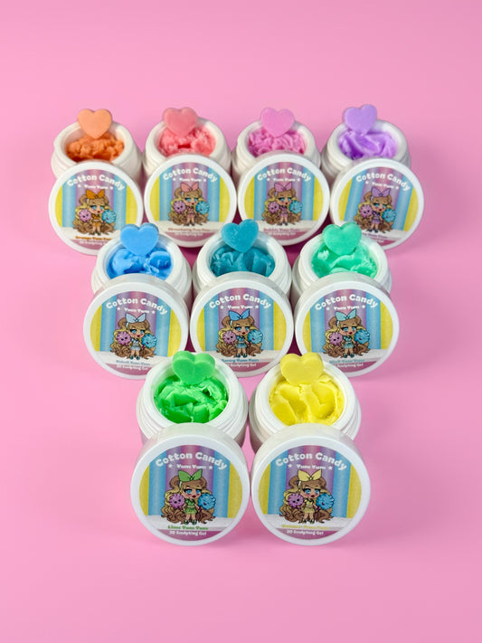 ✨NEW✨Cotton Candy Pastel 3D Sculpting Gel✨ Full 9pc Collection✨