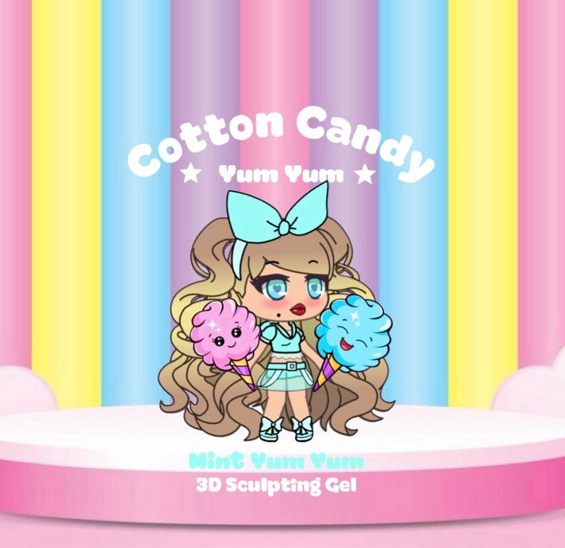 ✨Coming Soon✨ Cotton Candy YumYum 3D Sculpting Gel Collection