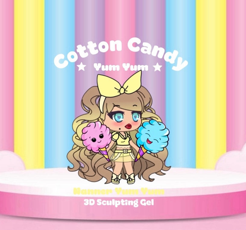 ✨Coming Soon✨ Cotton Candy YumYum 3D Sculpting Gel Collection