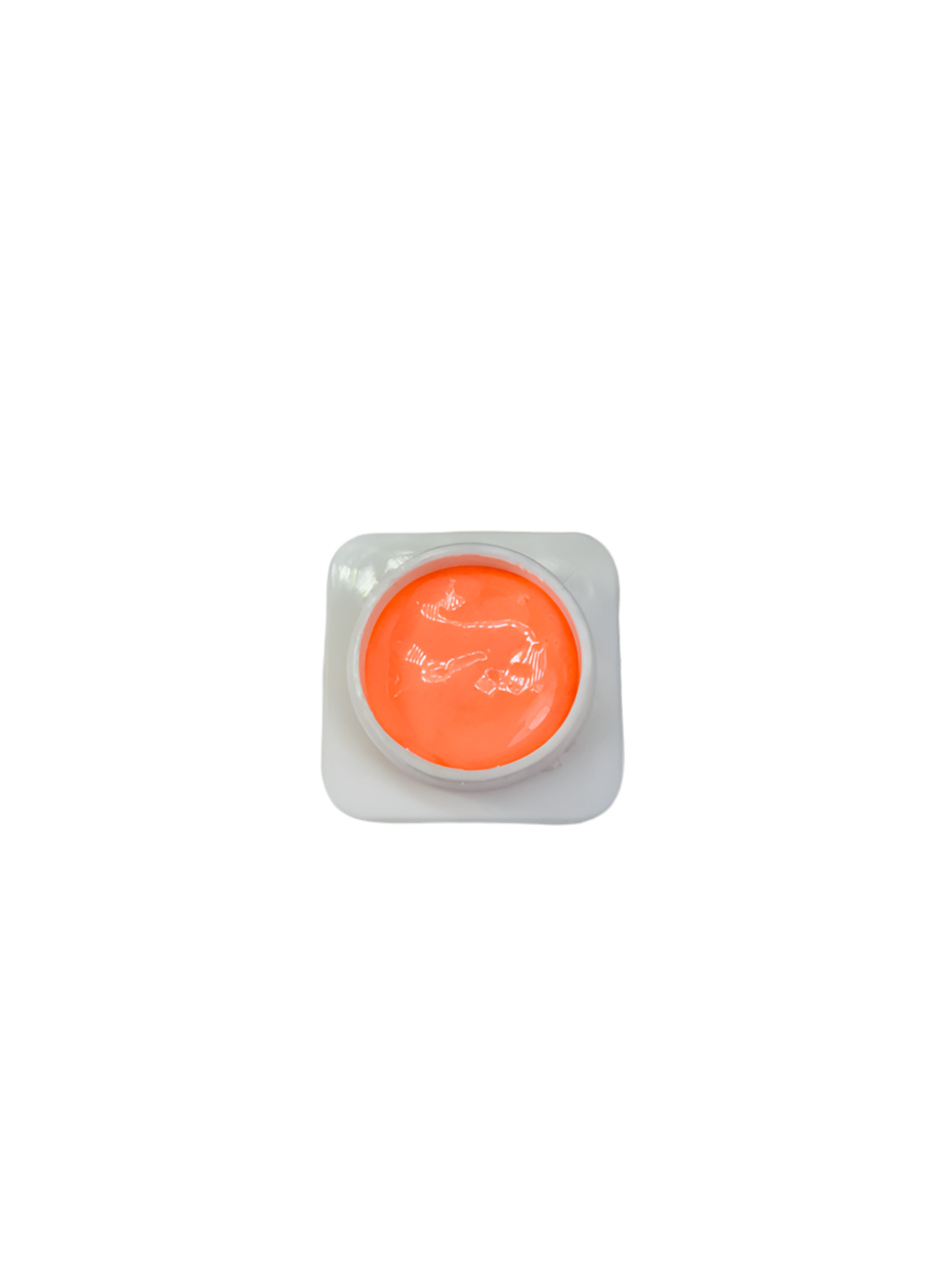 Neon Candy Sculpting gel 5ML #1 Peach Rings~Neon Peach( Glow In the dark)