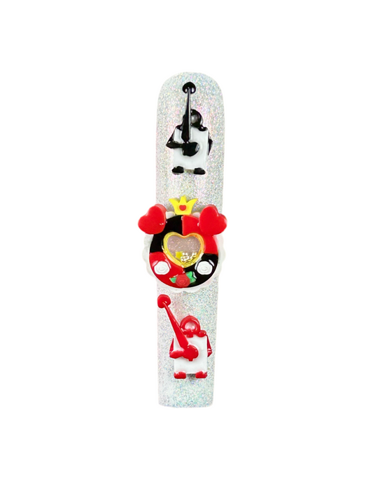 Wonderland Queen Liquid / aqua Charm set that come~3 charm set