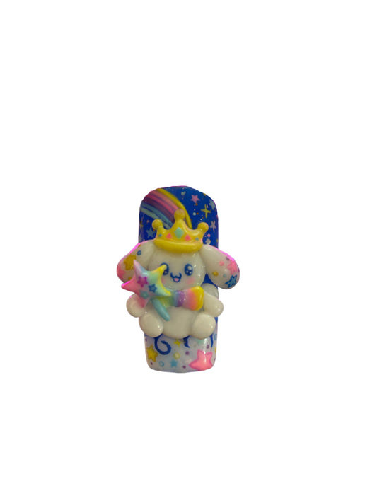 King Puppy Nail Charm Set ~2pc set