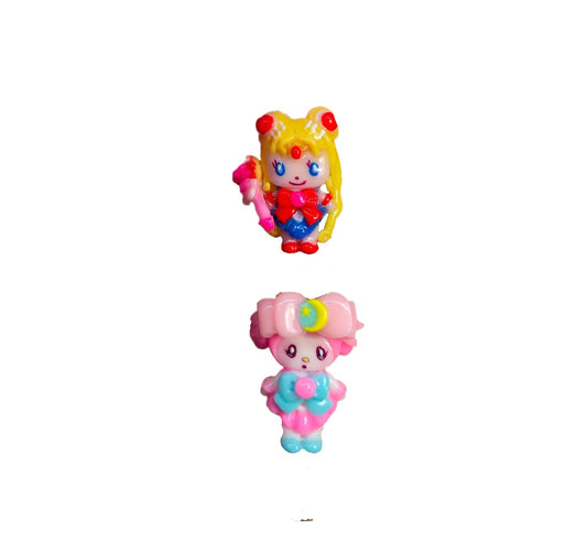 Bunny Girl Nail Charm. Set 2 Pc Set