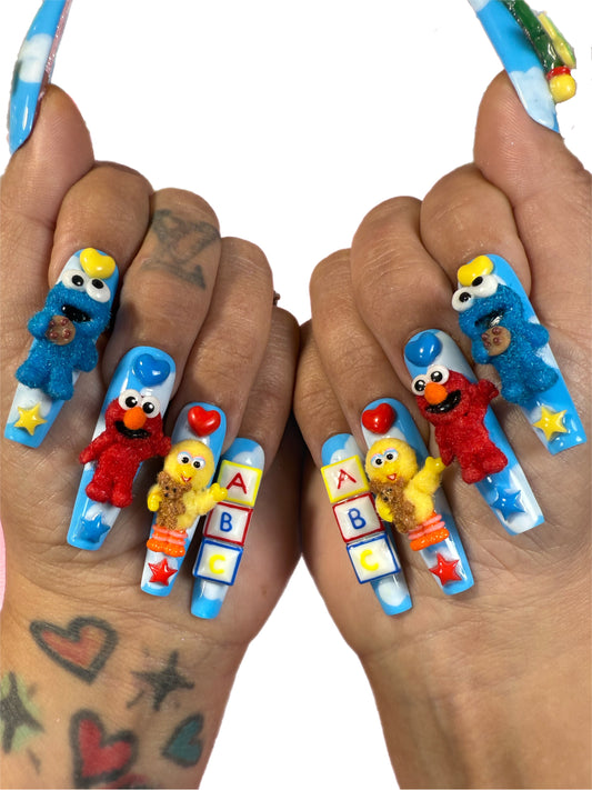 Puppet PressOn Nail Set