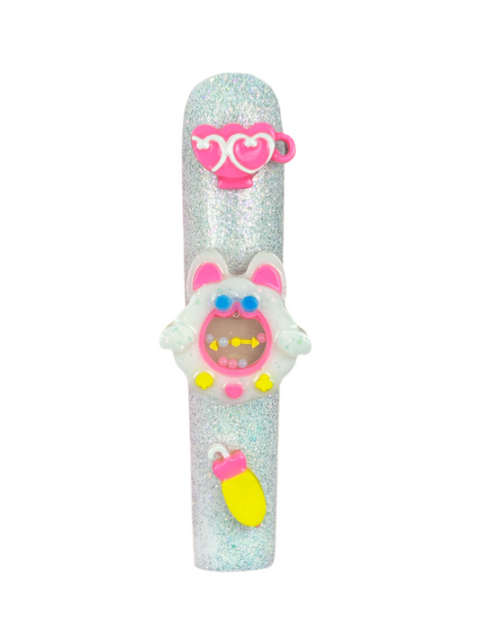 Wonderland Rabbit Shaker Charm Set ~3 pc set