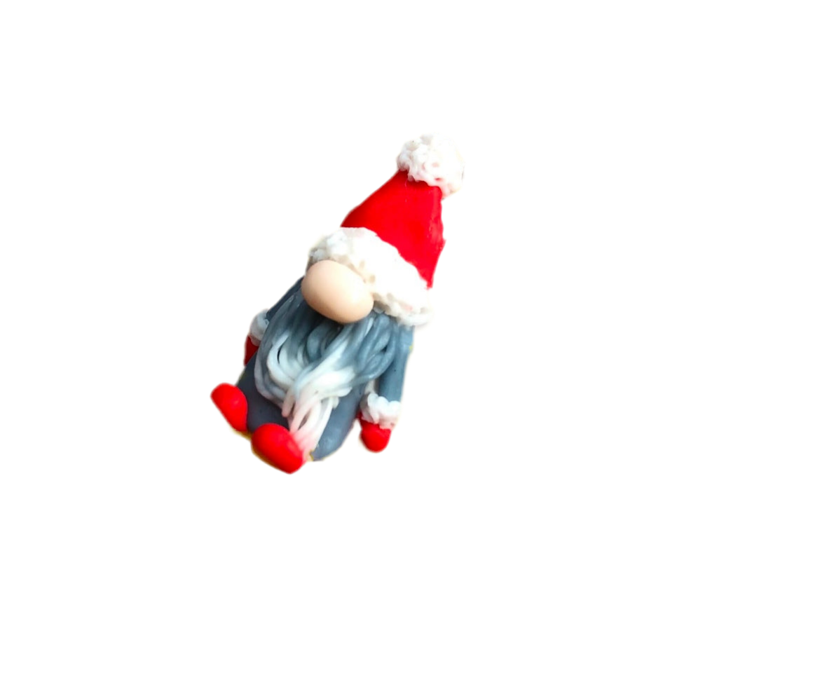 Christmas Gnome Charms ~2pc set