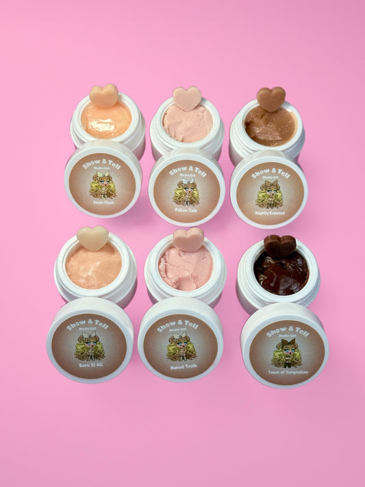 ✨New✨Show & Tell Nudie Gel 3D , Full 6pc Collection