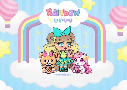 ✨Coming Soon✨ Rainbow Boba Jelly Palette~ 9 Colors