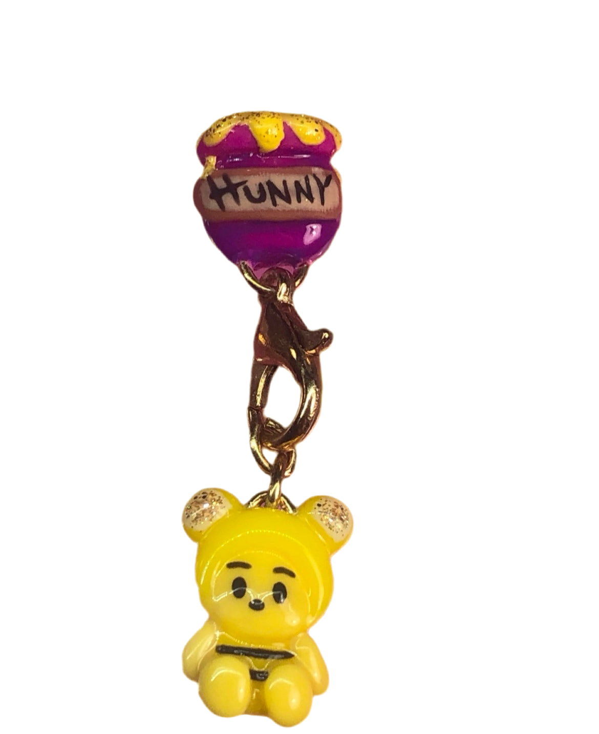 Yellow Baby Dangle Nail charms~5Pc Charm set