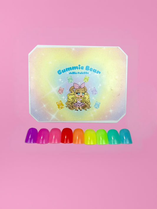 ✨New✨ Gummie Bear Palette ~ 9 Jellie Colors
