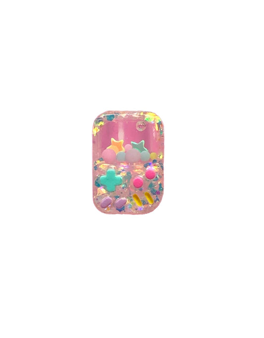 Game Liquid Charm Series 1~ (size small)~2Pc Set~Nail Charms