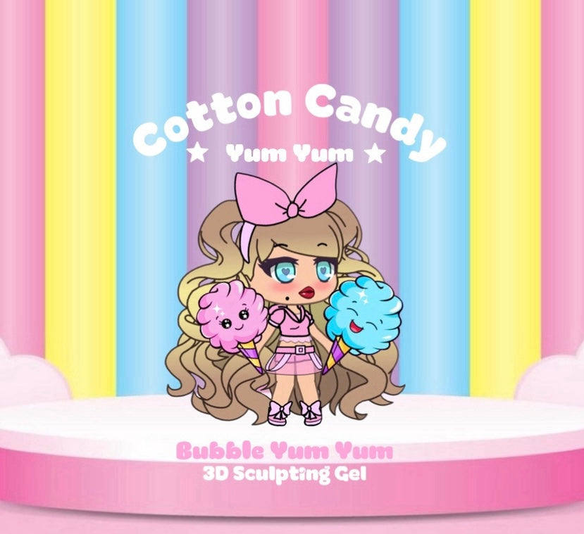 ✨Coming Soon✨ Cotton Candy YumYum 3D Sculpting Gel Collection
