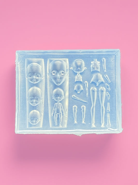 Mini Doll Nail Charm Mold