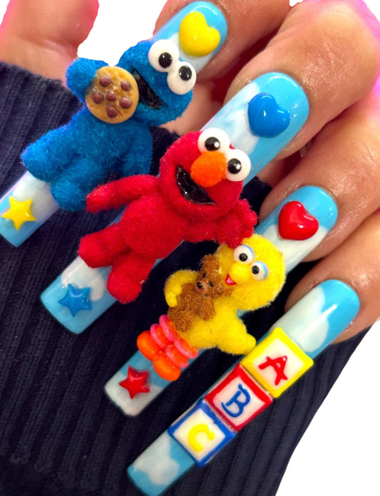 Puppet Nail Charms ~13Pc Charm Set