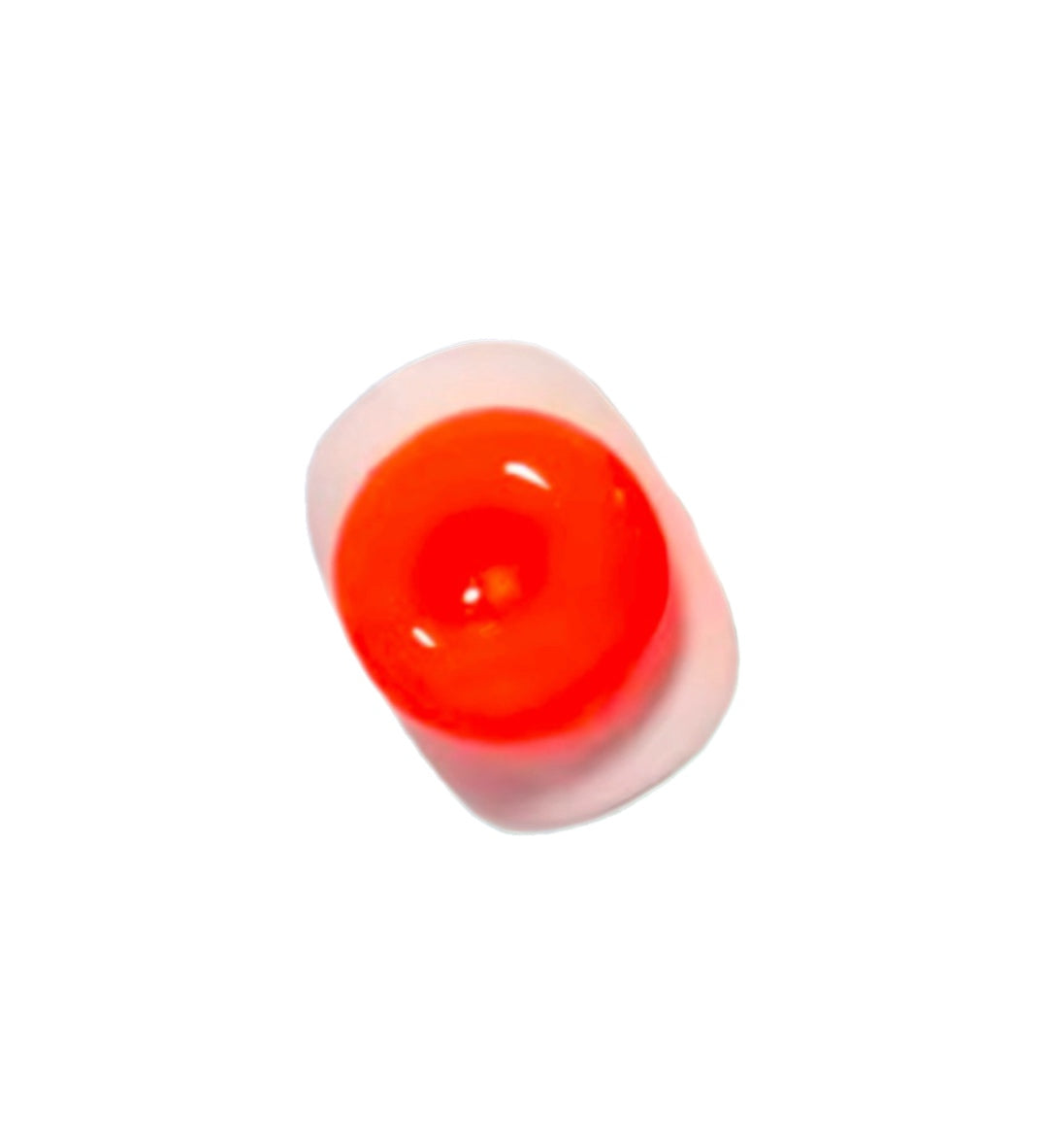 Neon Candy Sculpting Gel 5ML #2 Jaw Breaker~Neon Orange( Glows in the Dark)