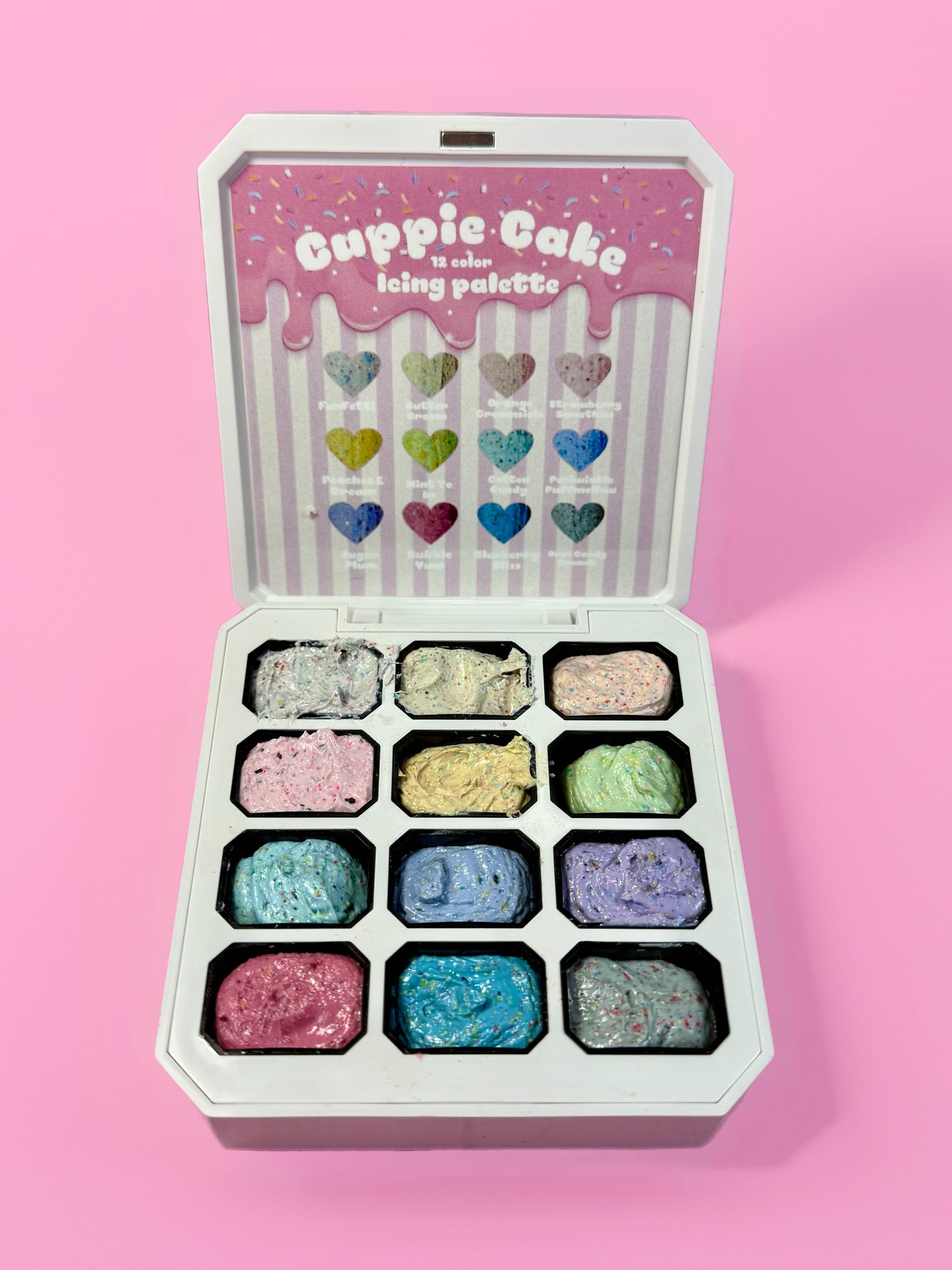 ✨ COMING SOON✨ Cuppie Cake Icing Gel ~ 12 color Palette