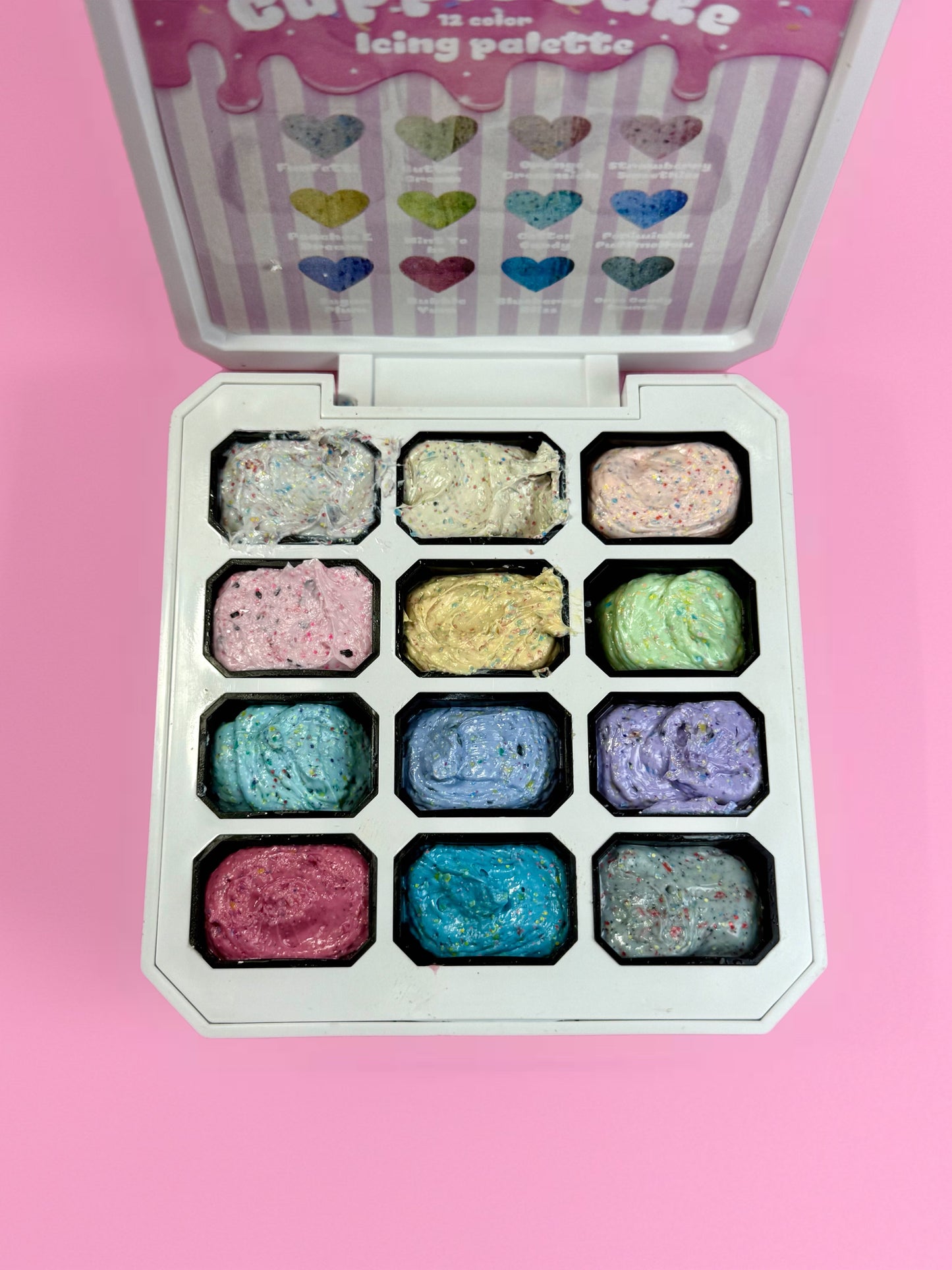 ✨ COMING SOON✨ Cuppie Cake Icing Gel ~ 12 color Palette