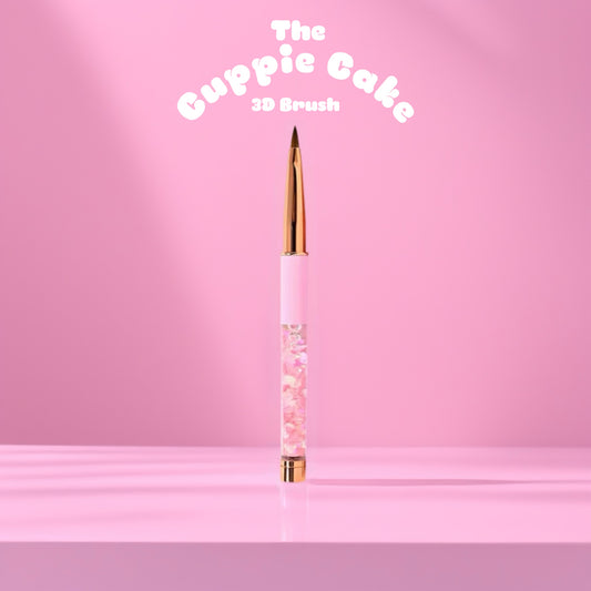 ✨New✨Cuppie Cake Brush ~ 100% Kolinsky 3D nail art Brush