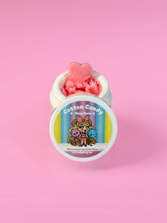 ✨NEW✨Strawberry Yum Yum ~ Cotton Candy Pastel 3D Sculpting Gel