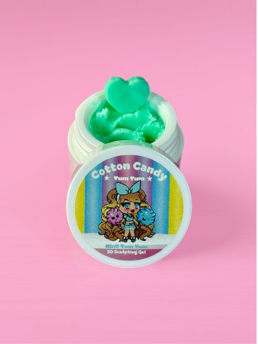 ✨NEW✨ Mint Yum Yum~ Cotton Candy Pastel 3D Sculpting Gel